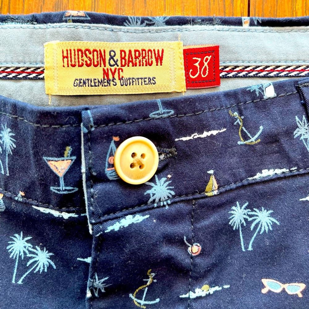 Men’s Hudson & Barrow NYC tropical shorts size 38